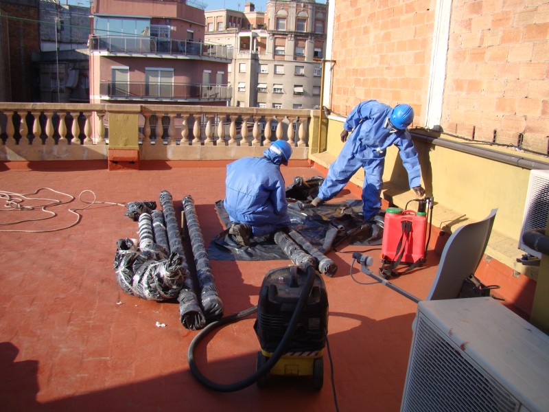 Bajantes de fibrocemento